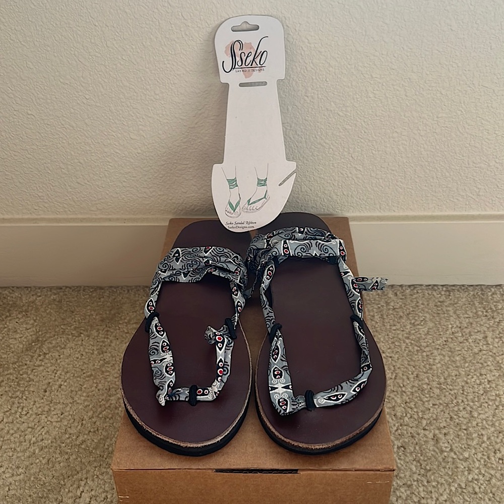 Sseko Designs Sandal Ribbon Size 7